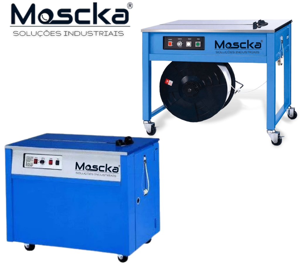 Máquina de arquear semiautomática com tecnologia Moscka